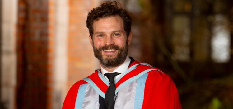 Jamie Dornan QUB Honorary Graduate